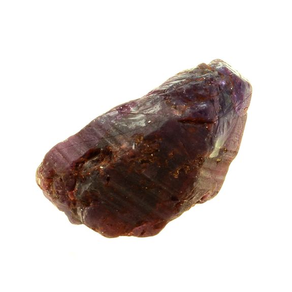 Corindon Polychrome (Rubis + Saphir). 17.0 ct.