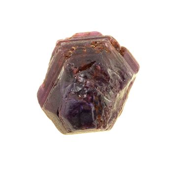 Corindon Polychrome (Rubis + Saphir). 17.0 ct.