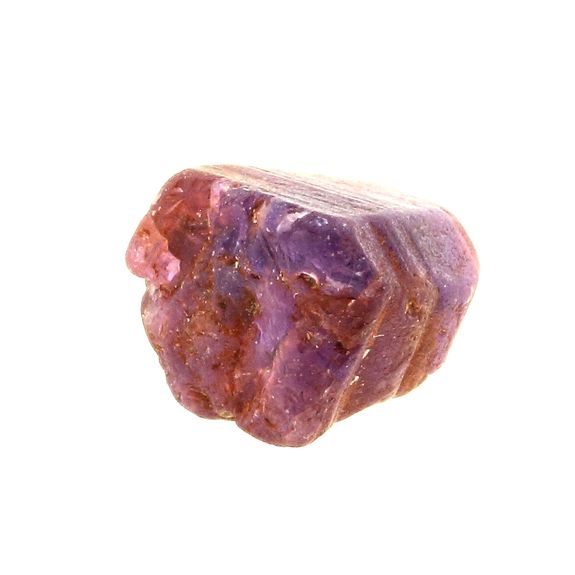 Corindon Polychrome (Rubis + Saphir). 4.06 ct.