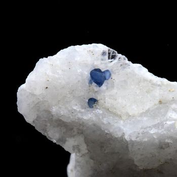 Spinel Cobalt in Marble.