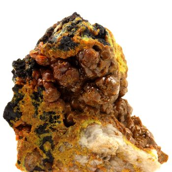 Campylite + Psilomelane. 604.0 ct.