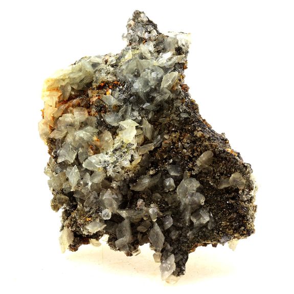 Sphalerite + Calcite.