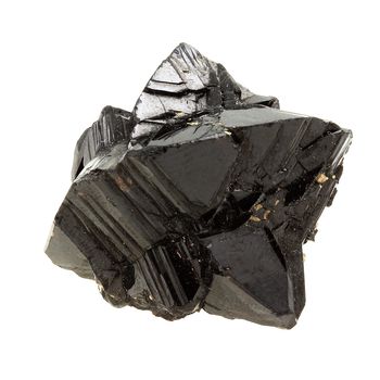 Cassiterite twin.