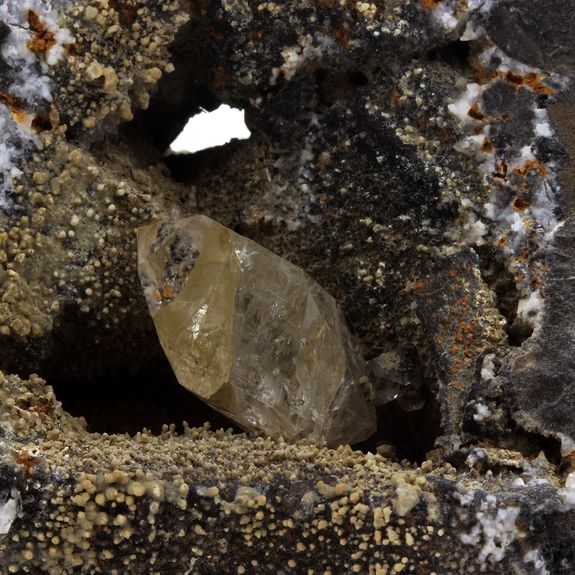 Septaria, Quartz.
