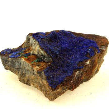 Azurite + Malachite. 210.0 ct.