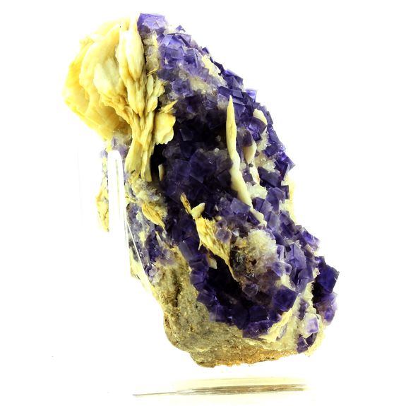 Fluorite + Quartz + Baryte. 4221.0 ct.