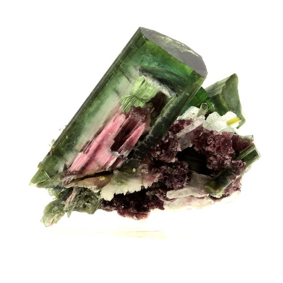 Tourmaline Elbaite + Cleavelandite. 722.0 ct.