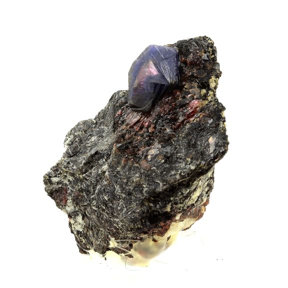 Corindon Rubis-Saphir polychrome. 1140.0 ct.