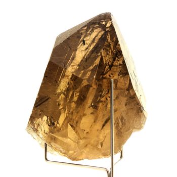 Quartz fumé + Tourmaline. 1511.0 ct.