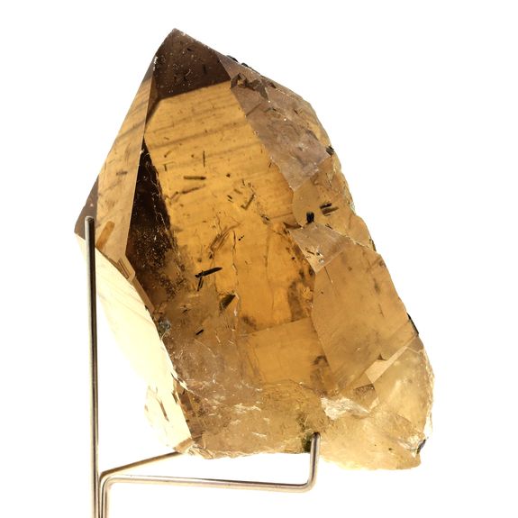 Quartz fumé + Tourmaline. 1511.0 ct.