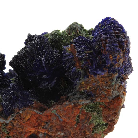 Azurite + Olivenite. 616.0 ct.