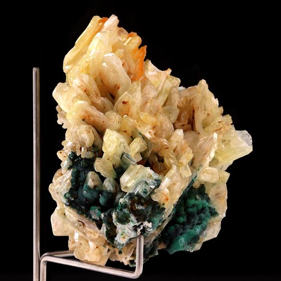 Cerussite + Malachite.