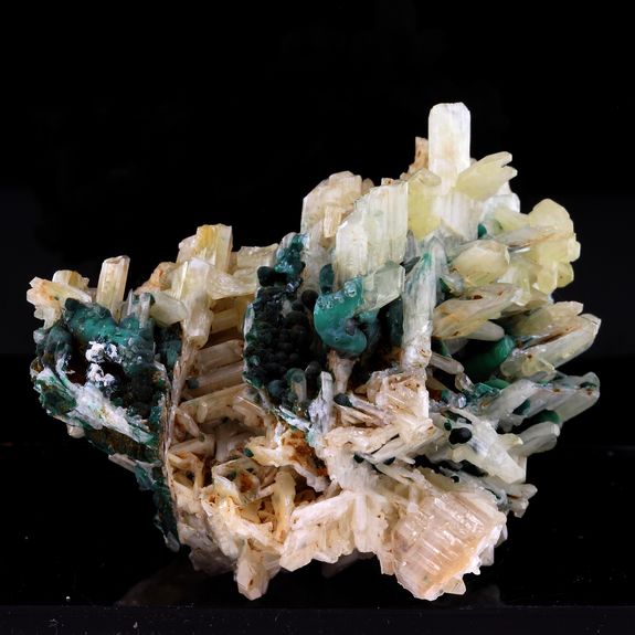 Cerussite + Malachite.