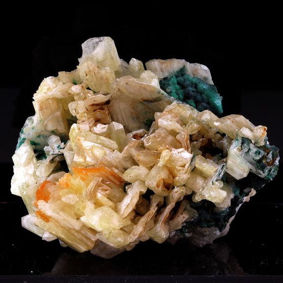Cerussite + Malachite.
