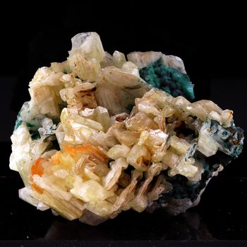 Cerussite + Malachite.
