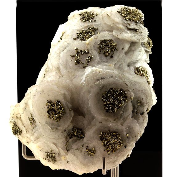 Calcite, Pyrite.