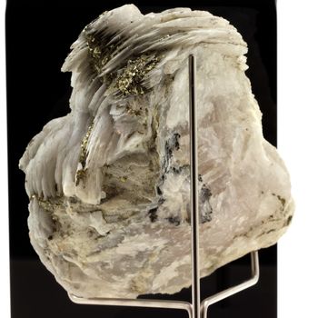 Calcite, Pyrite.