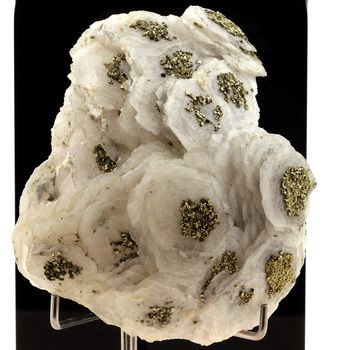 Calcite, Pyrite.