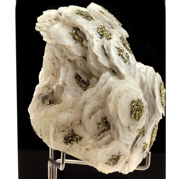 Calcite, Pyrite.