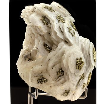 Calcite, Pyrite.