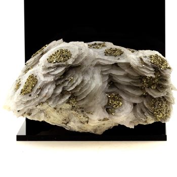 Calcite, Pyrite.