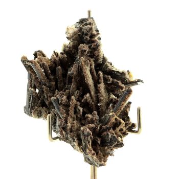 Baryte + Stibnite.