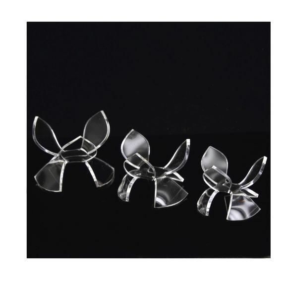 Présentoir Tulipe support pour minéraux.