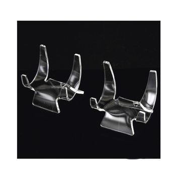 Display stand for minerals.