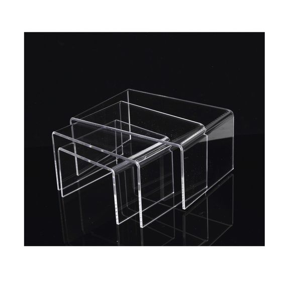 Display stand for minerals.