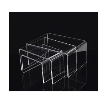 Display stand for minerals.