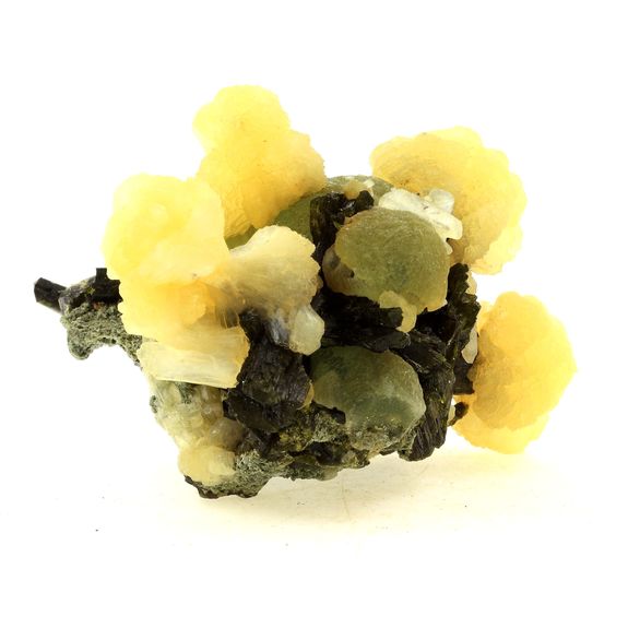 Prehnite, Stilbite, Epidote. 841.0 ct.