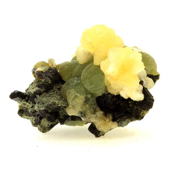 Prehnite, Stilbite, Epidote. 841.0 ct.