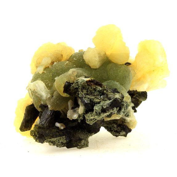 Prehnite, Stilbite, Epidote. 841.0 ct.