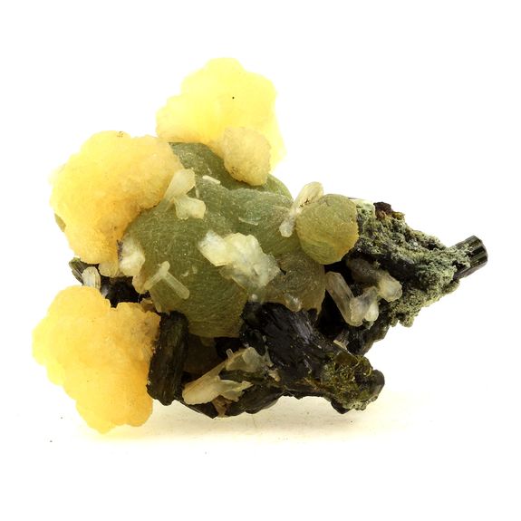 Prehnite, Stilbite, Epidote. 841.0 ct.