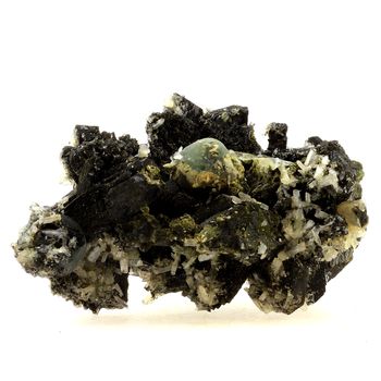 Epidote, Prehnite, Stilbite. 2440.0 ct.