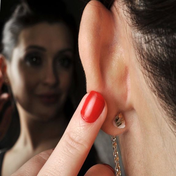 Fermoir sécurisé Boucles d'oreille hypoallergénique LOX, Aloxia.