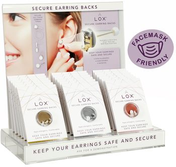 locking earring backs rose gold