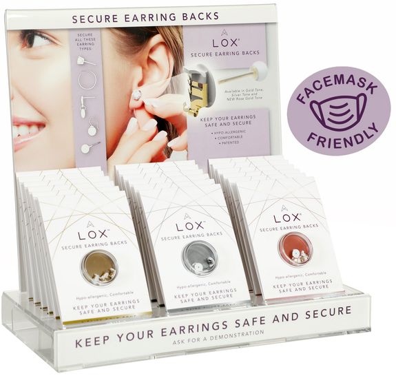Lockable earring backs Clearance