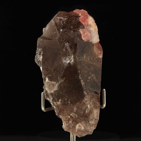 Smoky Quartz + Fluorite.