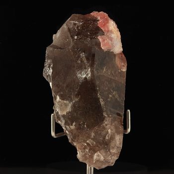Smoky Quartz + Fluorite.