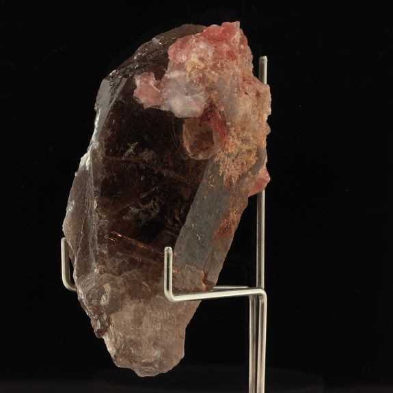 Smoky Quartz + Fluorite.