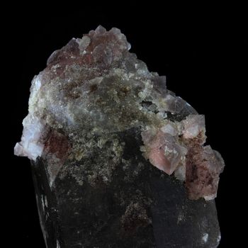 Smoky Quartz + Fluorite.