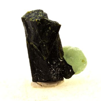 Prehnite + Epidote. 48.5 ct.