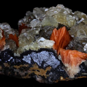 Cerusite, Baryte, Galena. 1060.0 ct.