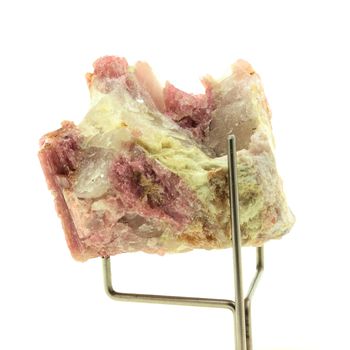 Elbaite Rubellite + Quartz. 270.0 ct.