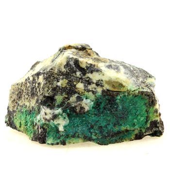Malachite + Pyrite. 204.60 ct.