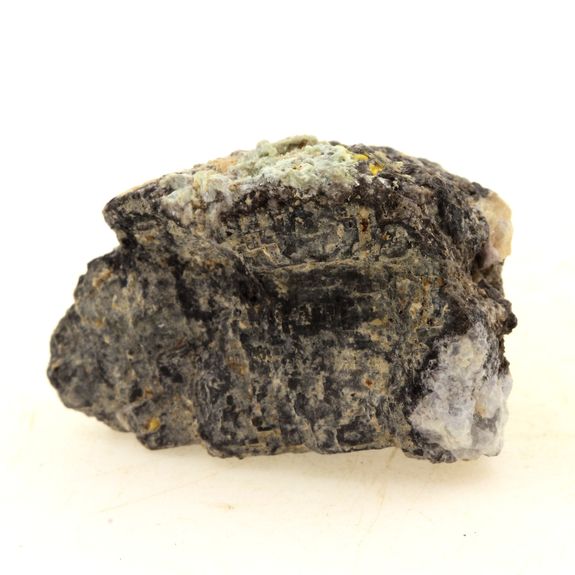 Plumbotsumite + Galène + Quartz + Fluorite. 298.0 ct.