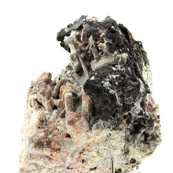 Nepheline + Schorlomite. 744.0 ct.