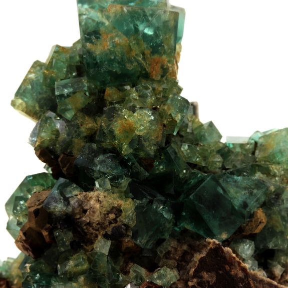Fluorite + Galène. 576.0 ct.