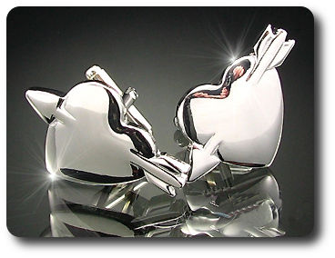 Heart & Arrow Love Cufflink